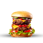 The Brig Double Burger 