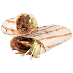 Lamb Shish Kebab Wrap 