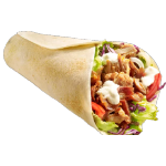 Turkish Style Chicken Wrap 